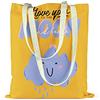 Bonamaison TRGCTB113886X3440 Carry-On Luggage, Borse per la Spesa, Canvas, Multicolore