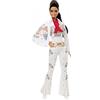 Barbie Bambola Ispirata ad Elvis Presley con Vestiti e Dettagli Realistici, da Collezione, Giocattolo per Bambini 7+ Anni, GTJ95