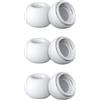 YUWAKAYI Punta Auricolare di Ricambio Compatibile con AirPods Pro e AirPods Pro 2, Punta Auricolare in Silicone (Medio, 3 Paia)