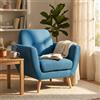MIlani Home HANSEL - poltrona stile scandinavo in tessuto