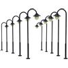 Evemodel LYM12 - Illuminazione ferroviaria modello 1:87 H0 lamppost, 55 mm