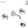 Newform - Blink LUXURY Parte esterna Gruppo lavabo 3 fori a parete - 70920