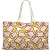 Bonamaison TRGCTB110195X5040 Carry-On Luggage, Borsa di Tela per la Spesa, Canvas, Multicolore