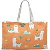 Bonamaison TRGCTB114250X4742 Carry-On Luggage, Borse Spesa Canvas, Multicolore