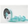 Berisfords Nastro double face in poliestere satinato, 15 mm, colore: turchese