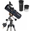 Celestron telescopio equatoriale Newton 114/1000 - ASTROMASTER 114EQ (228X) - CE31042