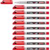 STABILO Write-4-all - Marcatore - Tratto Superfine (0,4 mm) - Confezione da 10 - Rosso