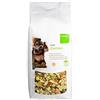 petifool Barf - Aiuola trasversale per cani, 1 kg, fiocchi di verdure come mangime complementare, prodotto naturale senza additivi artificiali, cibo per cani senza glutine e senza cereali, aggiunta di