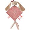 Nattou Pupazzetto fazzoletto mini Nina Il Coniglietto, Con portaciuccio, 30 x 20 x 5 cm, Nina, Jade e Lili, Beige/Rosa, 987141