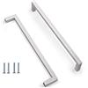 ANSIEDIO 2 pezzi Maniglie per Mobile Acciaio Inox Maniglie Armadio Maniglie per Cucina Distanza Fori 256 mm