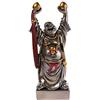 lachineuse Grande Buddha rieur - fortuna e salute, decorazione asiatica, altezza 27 cm