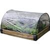 Haxnicks Letto Rialzato Serra Bianca 1.2 m x 1 m x 50 cm Zipper 1 Porta