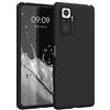 kwmobile Custodia Compatibile con Xiaomi Redmi Note 10 Pro Cover - Back Case per Smartphone in Silicone TPU - Protezione Gommata - nero matt