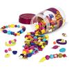 B. toys - Pop Arty! - 275 pezzi - Set di gioielli con perline a scatto per bambini - Kit per la creazione artigianali Fai-Da-Te - Collane, anelli e braccialetti creativi, 4 anni+