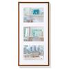 walther design Bronzo 3X 15x20 cm Galleria con passe-partout, New Lifestyle Cornice plastica KV320J