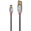 Lindy Cavo USB 2.0 Tipo A a Mini-B Cromo Line, 1m