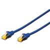 Digitus Cavo di rete RJ45 Cat6A Doppia Schermatura 1m Blu