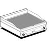 Fry top elettrico AFP/ FTRT-610ET