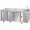 Banco frigo pizzeria AFP/TF03EKOGNLAL in acciaio inox