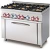 Cucina a gas professionale AFP/ CF6-610G
