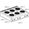 Fornelli elettrici professionali AFP/ PCT-912ET