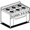 Fornelli elettrici professionali AFP/ CFM6-610ET