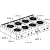 Fornelli elettrici professionali AFP/ PCT-916ET
