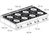 Cucina a gas professionale AFP/ PCT-916G