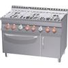 Cucina a gas professionale AFP/CFA6-712GPV