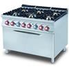 Cucina a gas professionale AFP/ CF6-912G
