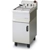 Friggitrice elettrica professionale AFP/ FME-10 mobile con porta