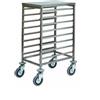 Carrello portateglie AFP/CAL478 in acciaio inox