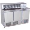 Saladette e banco pizzeria refrigerata in acciaio inox AFP/RG4583LSE