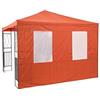 tepro Set di pannelli laterali per gazebo Kaemi terracotta senza telaio del gazebo