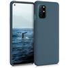 kwmobile Cover per OnePlus 8T Custodia - Back Case per Smartphone in Silicone TPU - Protezione Gommata - ardesia scuro