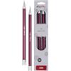 KnitPro Zing Ferri da Maglia a Punta Singola, in Alluminio, Multicolore, 30 cm x 12 mm