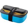 Guzzini ‎1711 Set Lunch Box Con Posate Da Viaggio, Multicolore, 20 x 12 x 10 Cm