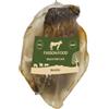 Fasson Food Orecchie di Bovino Filiera Piemontese Masticativo per Cani, 55-65-gr