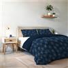 Italian Bed Linen Set Copripiumino Microfibra Fashion, Lavorato in Italia - Parure Copri Piumino - Sacco Piumone 250x200 cm con Patella e Federe Cuscino, Matrimoniale, Fireworks