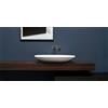 Antonio Lupi - Lavabo ovale RIM in Flumood/Colormood 76x54 - RIM76 : Colorazioni/materiali Lavabo Antonio Lupi - Flumood [Falena - Serena]