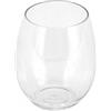 Bicchieri plastica tritan acqua, vino, cocktail cl. 39, trasparente