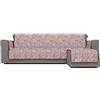 Italian Bed Linen Copridivano Antiscivolo Glamour Penisola DX, Bordeaux, 240 cm