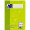 Oxford Homework Book - Quaderno A5, 24 fogli, colore: verde e blu, confezione da 10