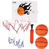 CYFIE Pallacanestro Mini Gioco di Pallacanestro per Bambini Mini Tabellone, 2 Pezzi Sfere, 1 Pompa di Gonfiaggio