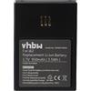 vhbw Li-Ion batteria 950mAh (3.7V) compatibile con telefono fisso cordless Ascom 9D62, D62, i62, i62 Messenger, i62 Protector, i62 Talker