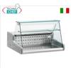 VETRINA ESPOSITIVA REFRIGERATA da BANCO, versione con VETRO DRITTO, mod.VRB8