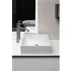 Antonio Lupi - Lavabo quadrato Stratos in Cristalmood - STRATOS1 : Colorazioni/materiali Lavabo Antonio Lupi - Flumood Bianco