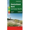 FREYTAG-BERNDT UND ARTARIA Germania nord 1:500.000: Wegenkaart 1:500 000: AK 0206