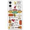 ERT GROUP Custodia per smartphone originale e con licenza ufficiale Friends per IPhone IPhone 12/12 PRO, forma ottimale dello smartphone, antiurto