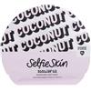 Pink Selfie Skin Coconut Oil Sheet Mask maschera nutriente al lino con olio di cocco 1 pz